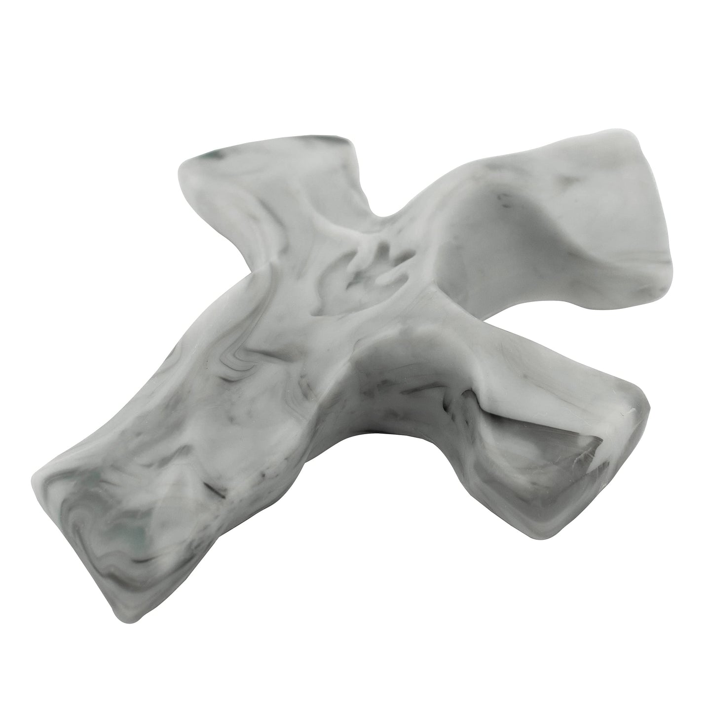 Grey Marble Clinging Cross