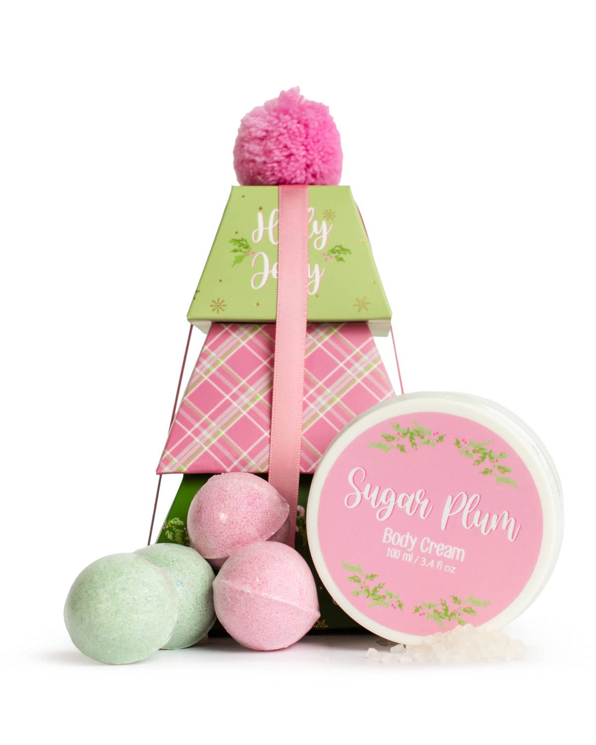 Holly Jolly Bath Gift Set   Sugar Plum Scented Scented