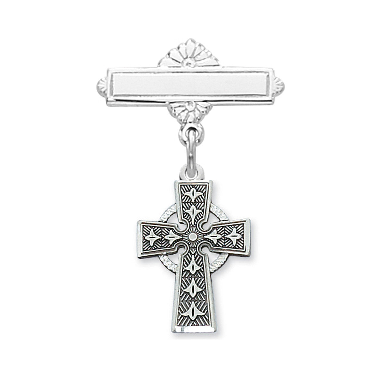 Sterling Silver Celtic Baby Pin