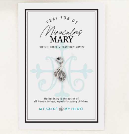 Saint Medal Small - Miraculous Mary
