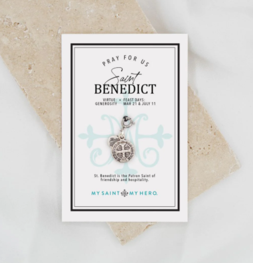 Saint Medal Medium - St. Benedict