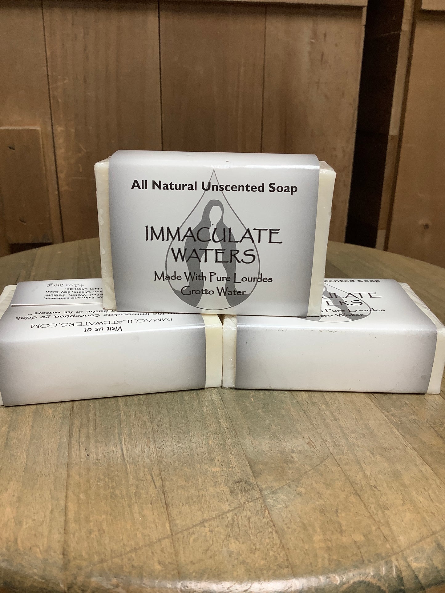 Immaculate Waters Unscented Bar Soap
