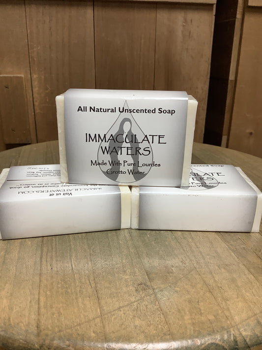Immaculate Waters Unscented Bar Soap
