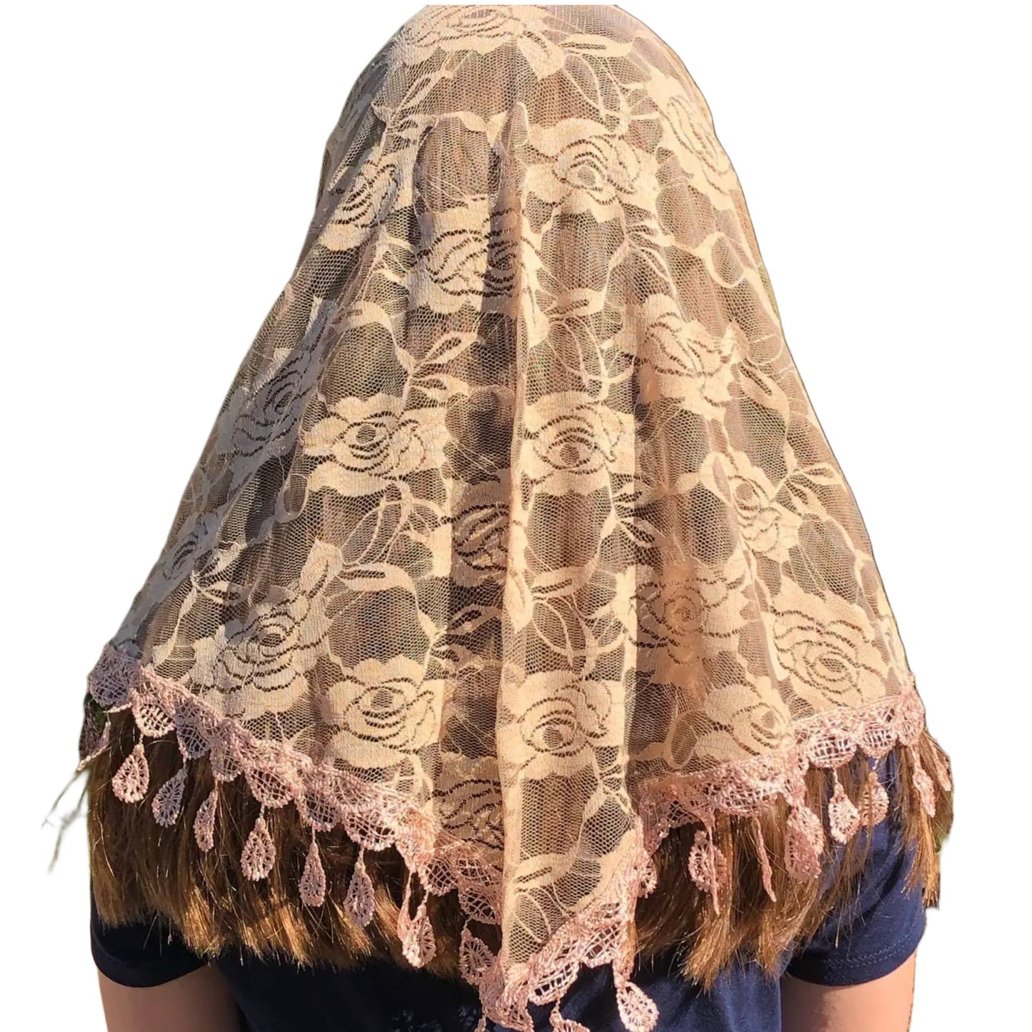 Veil ~ St. Claire of Assisi - BEIGE