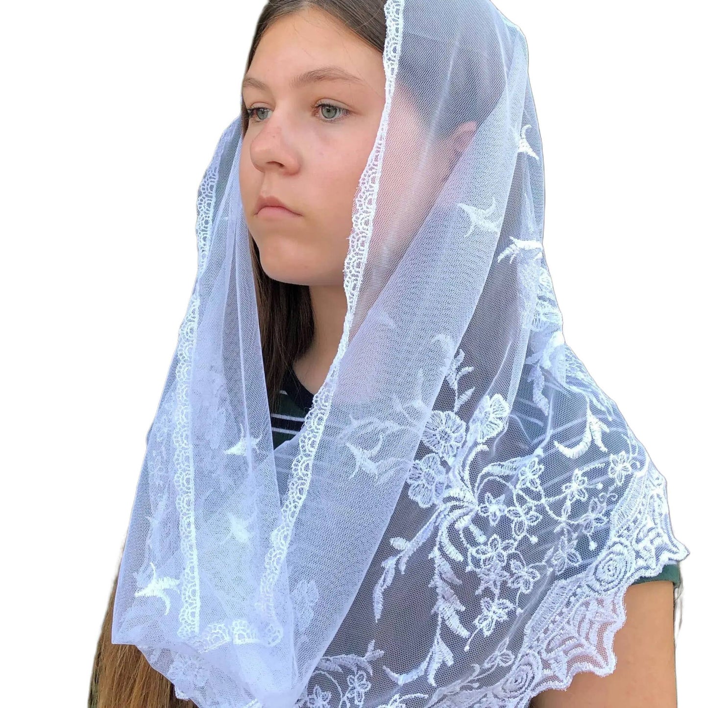 Infinity Veil ~ St. Veronica - WHITE