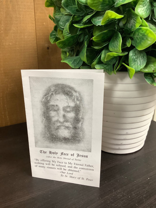 The Holy Face of Jesus Pamphlet