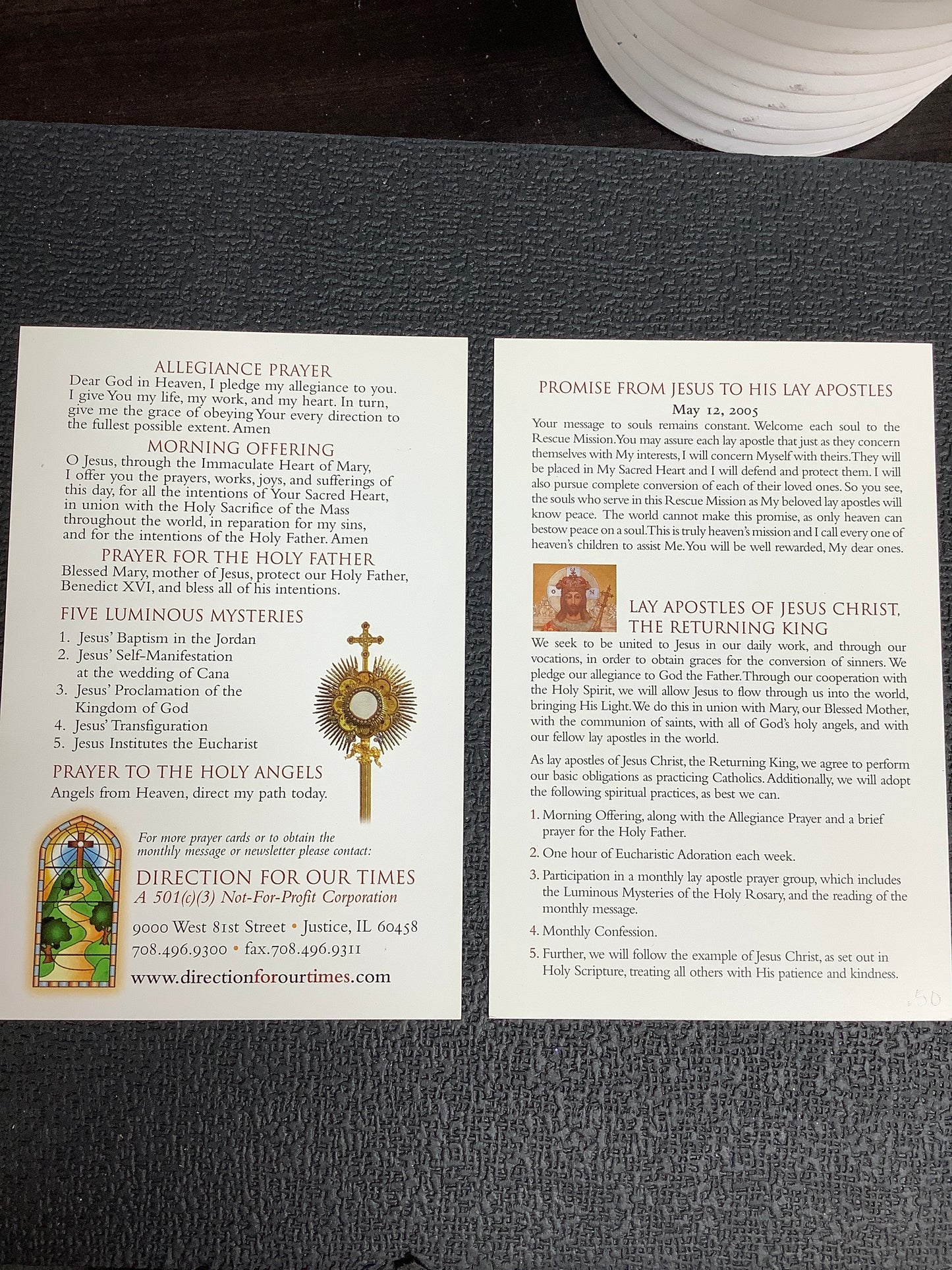 Allegiance Prayer