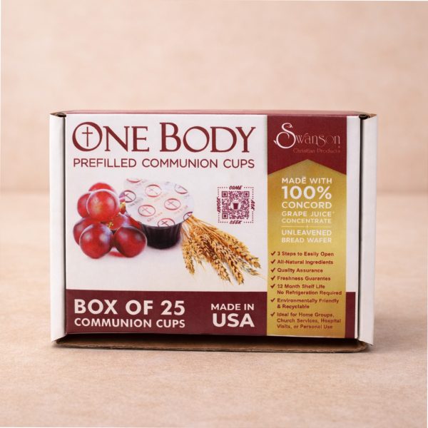 One Body Prefilled Communion Set (25 Count)