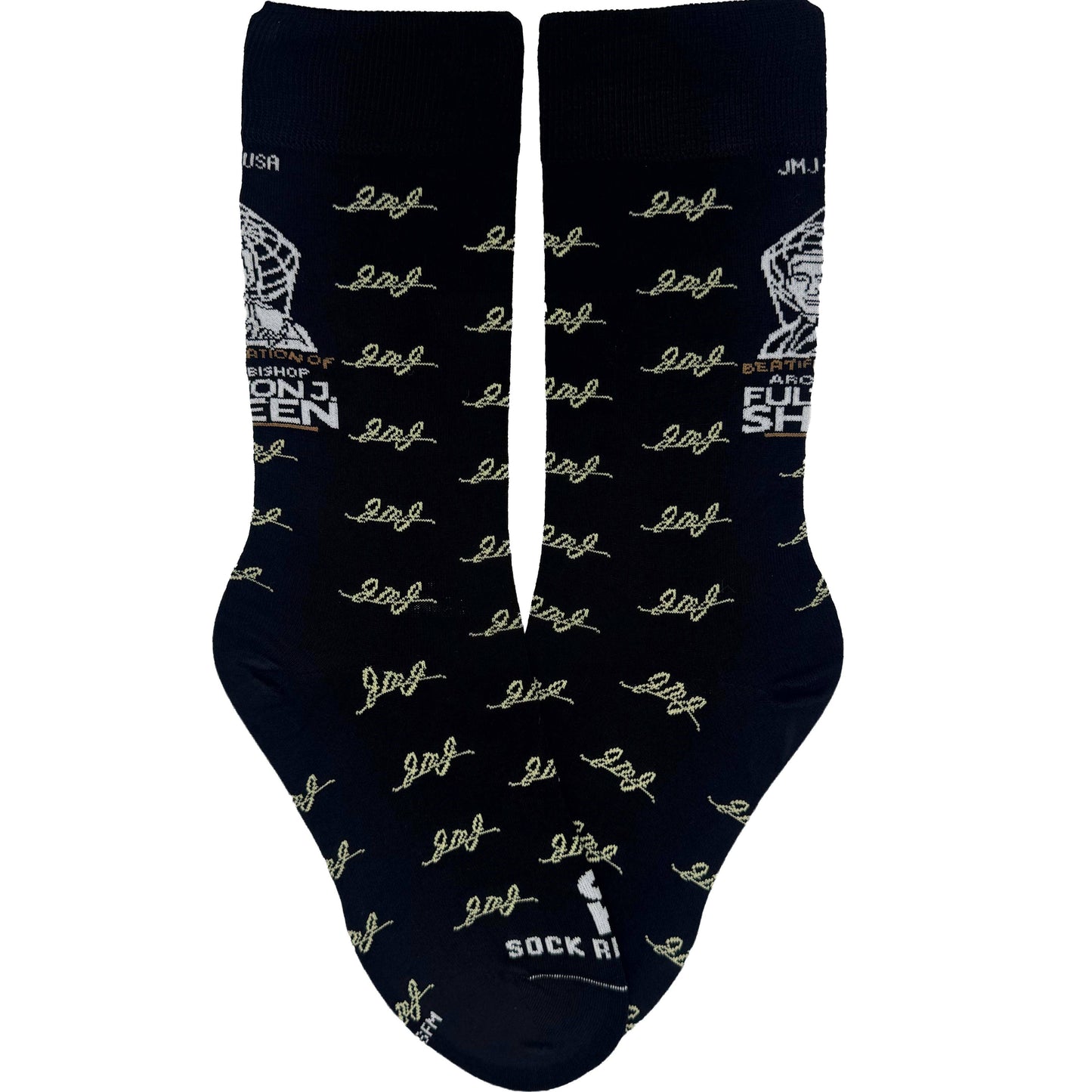 Official Beatification of Fulton Sheen JMJ Adult Socks