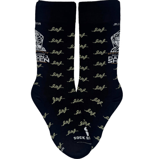 Official Beatification of Fulton Sheen JMJ Adult Socks