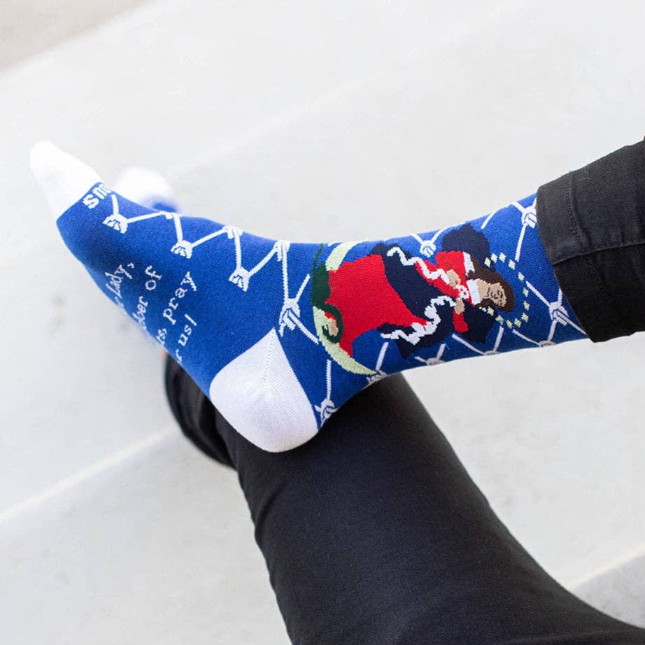 Our Lady Undoer of Knots Adult Socks