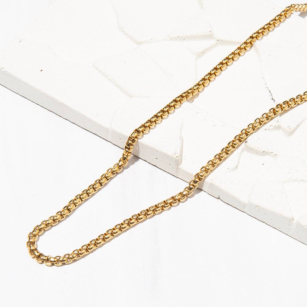 Gilded Gold Chain Necklaces