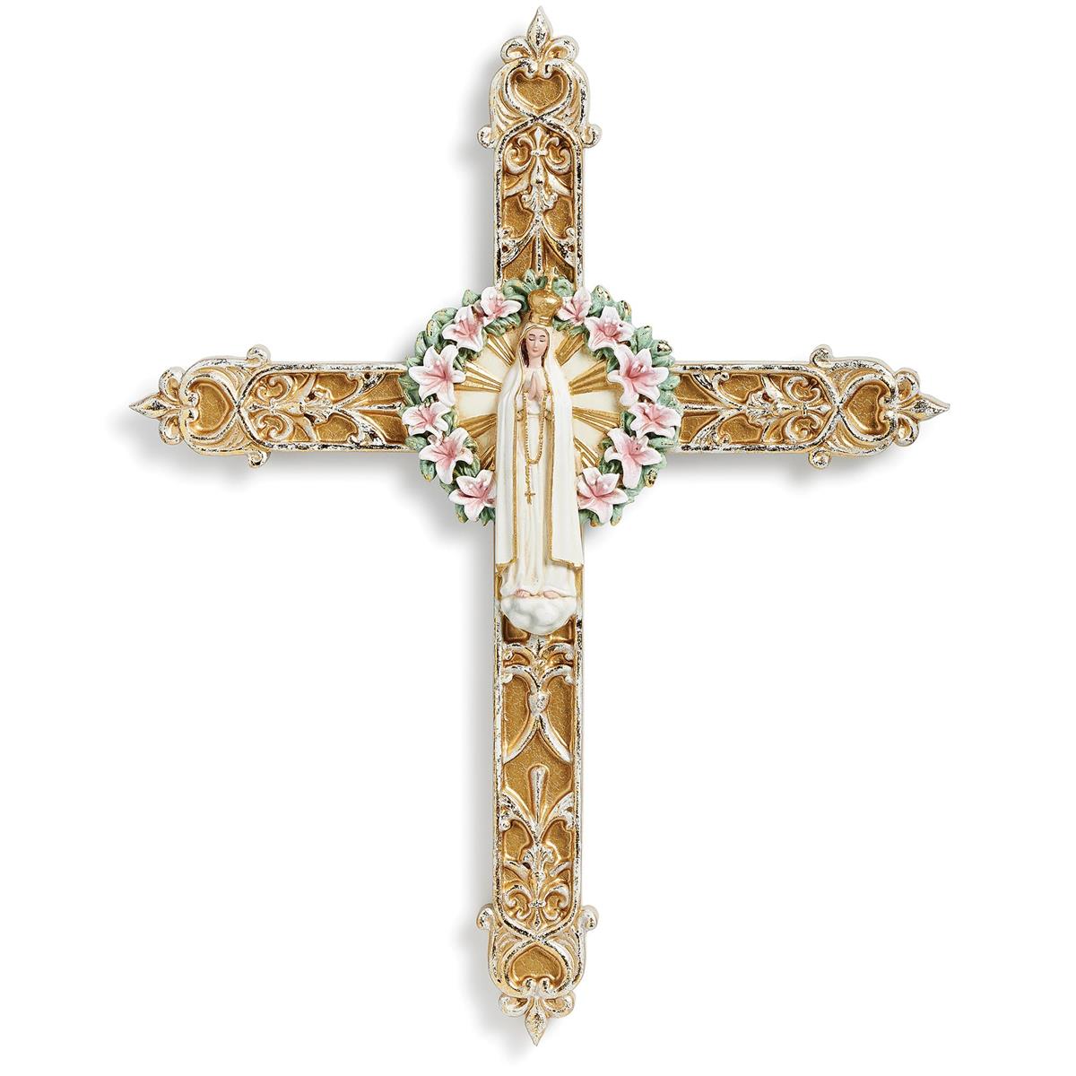 Our Lady of Fatima Wall Cross