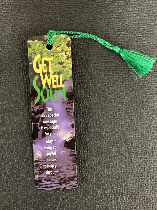 Get Well Soon Tassle Bookmark