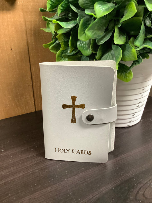 Grey Holy Card Holder