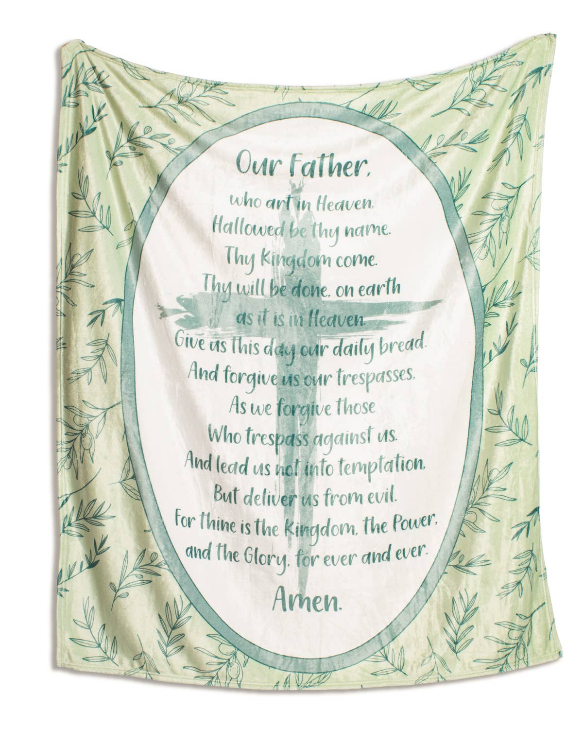 Our Father Prayer Throw