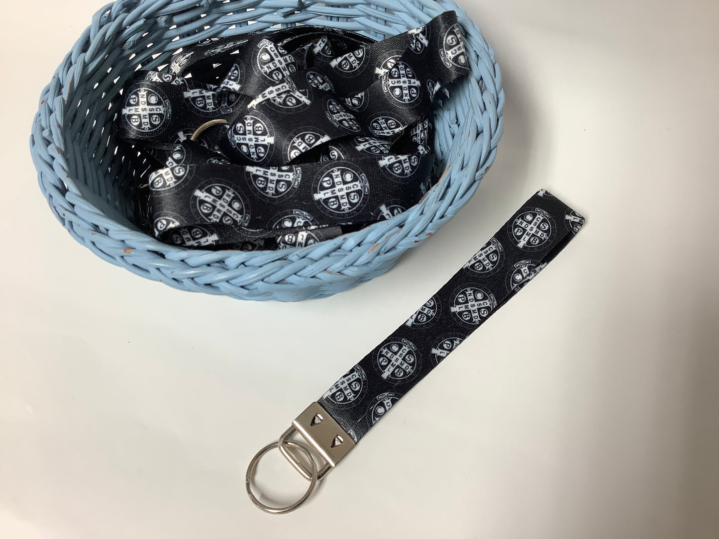 St. Benedict Wristlet Keychain