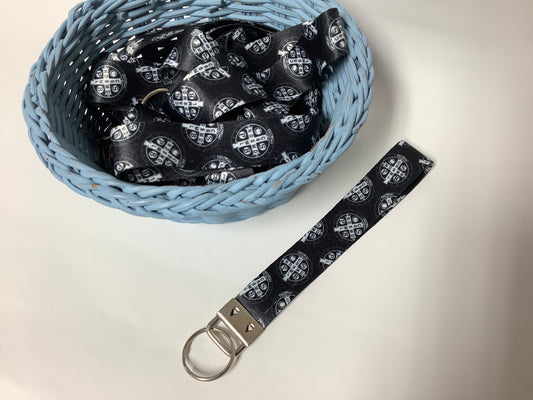 St. Benedict Wristlet Keychain