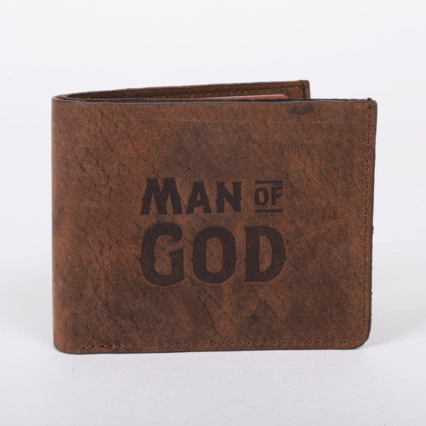 Men’s Wallet – Leather – Man of God