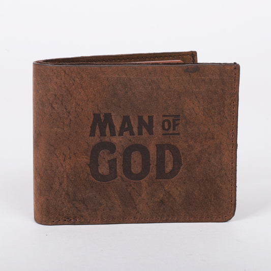 Men’s Wallet – Leather – Man of God