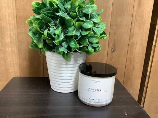 Autumn Soy Wax Candle | Fallen Leaves Scented - 3 Wick