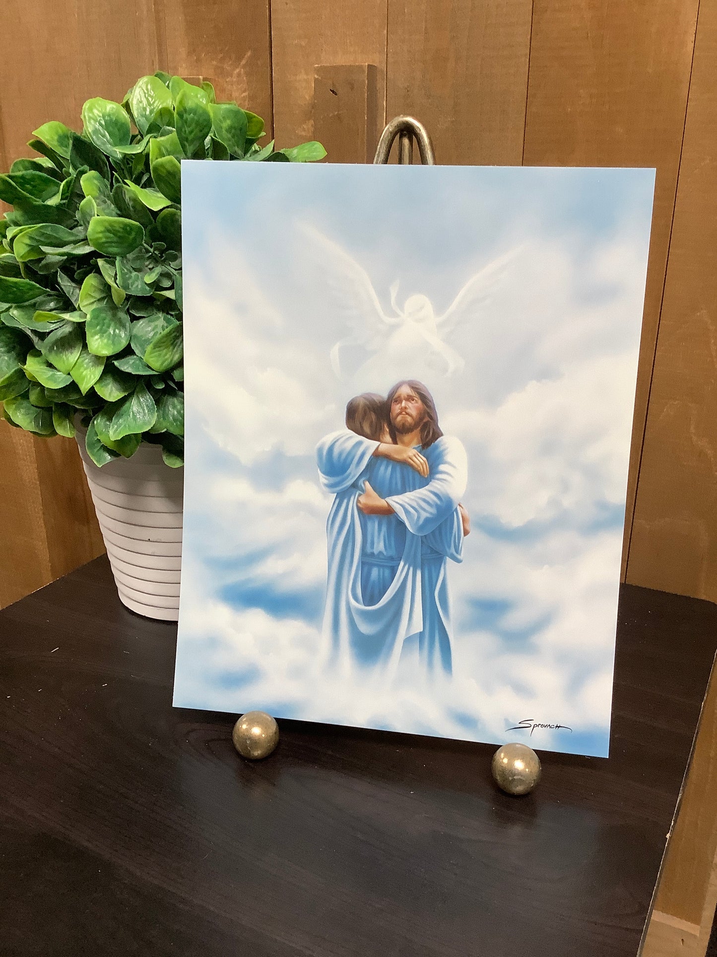 8x10 Print Coming Home to Heaven