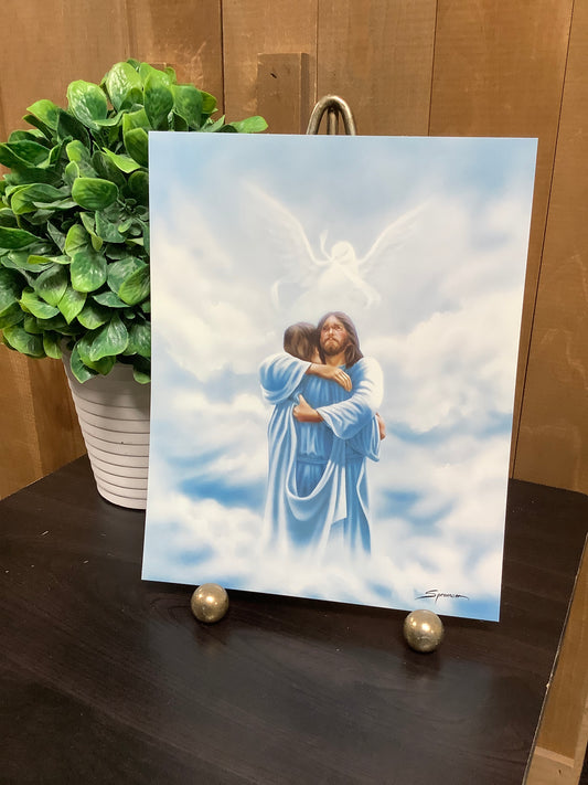 8x10 Print Coming Home to Heaven