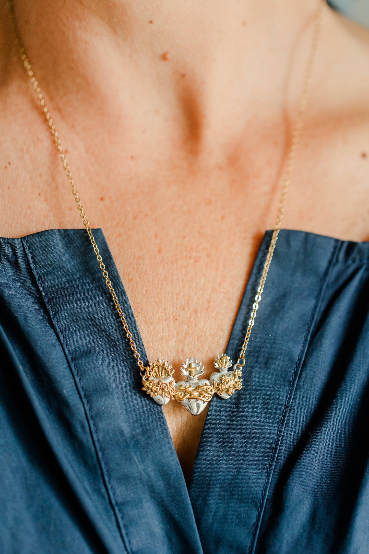 Holy Hearts Necklace