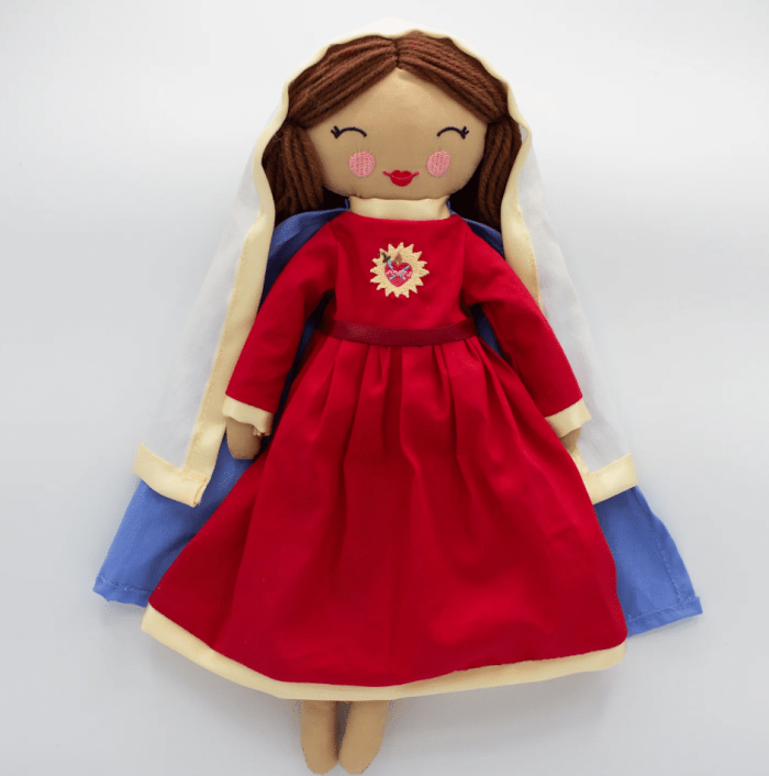 Immaculate Heart of Mary Rag Doll