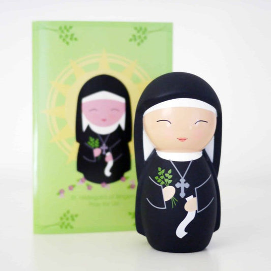Saint Hildegard of Bingen Shining Light Doll