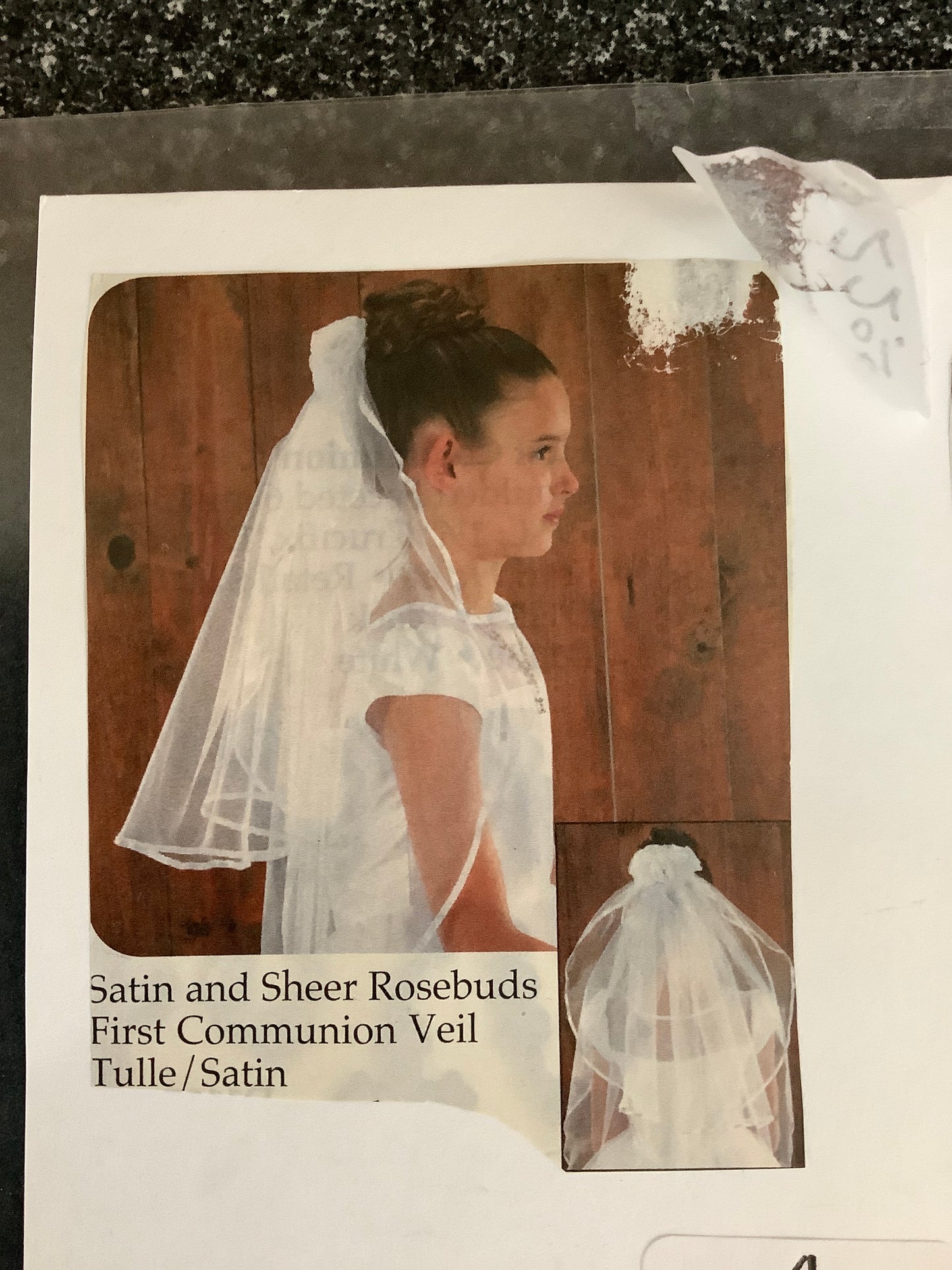 26" First Communion Veil