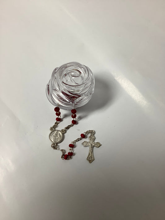 Red Rose Petal Rosary
