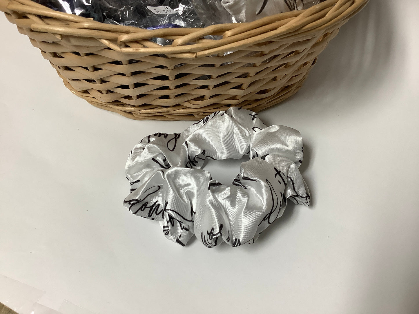 Hope (Black/White) Scrunchie