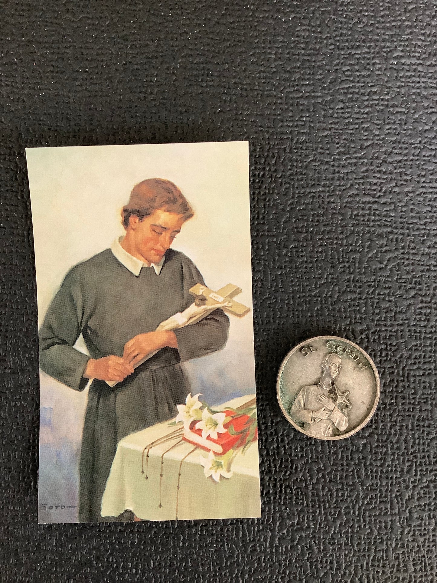 Paper Prayer Card and Pocket Token - St. Gerard