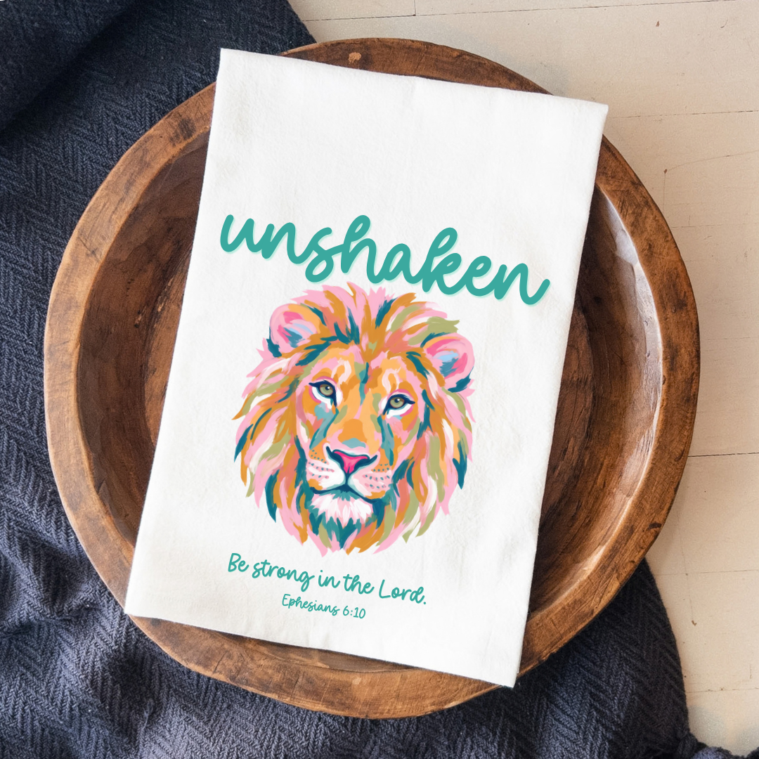Unshaken Tea Towel