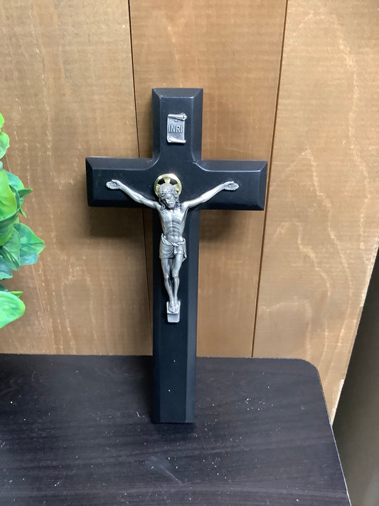 9" Black Cross