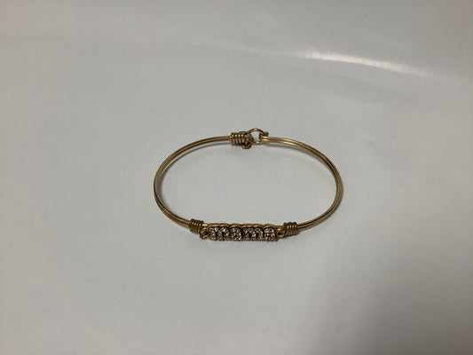 Crystal Mama Bangle Bracelet