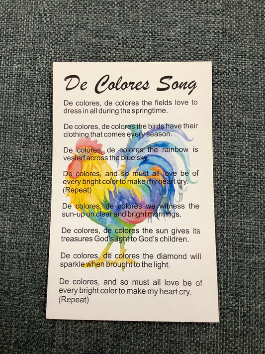 De Colores Song