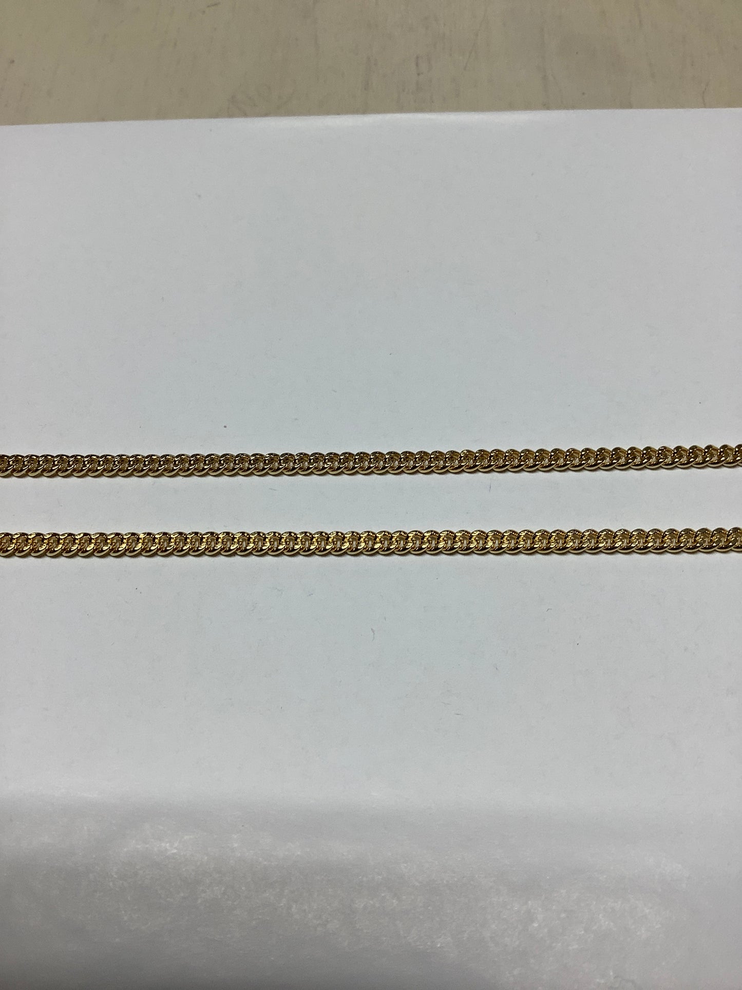24" Chain - Gold no clasp