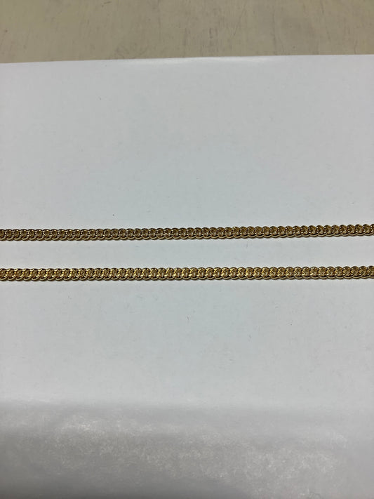 24" Chain - Gold no clasp
