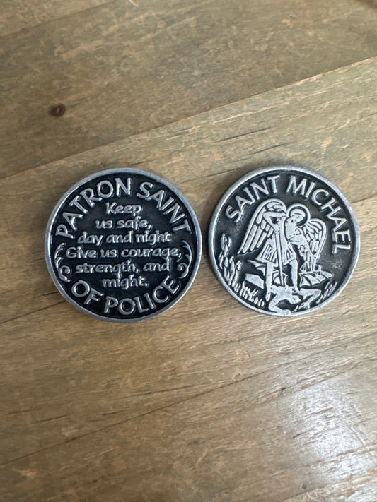 Pocket Tokens- St. Michael Police Prayer