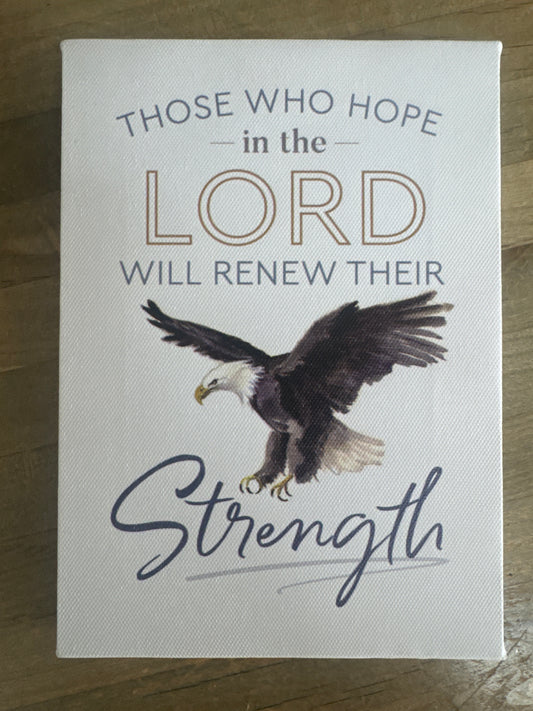 Canvas- Those Who Hope in the Lord