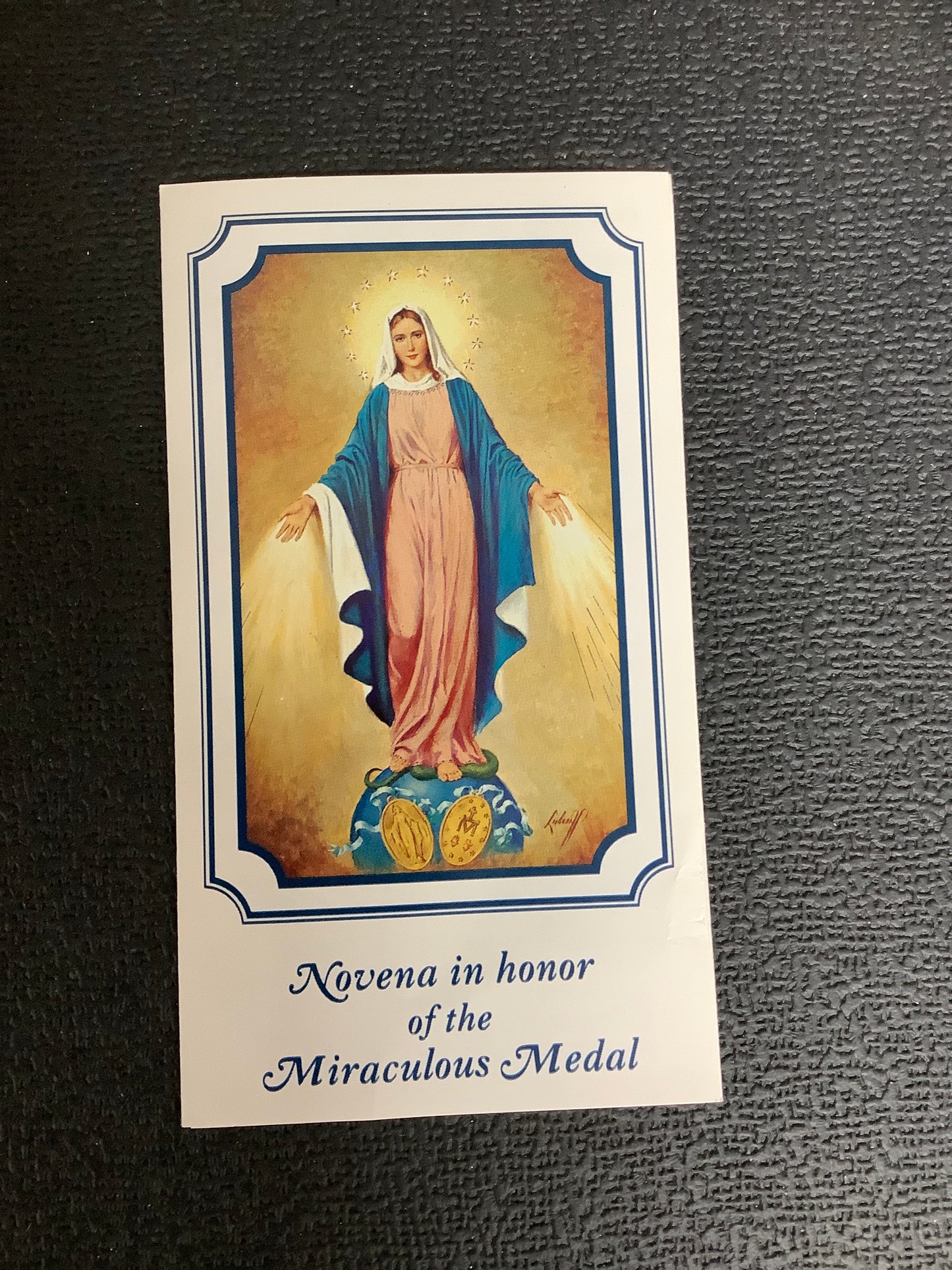 Novena in honor of the Miraculous Medal Pamphlet