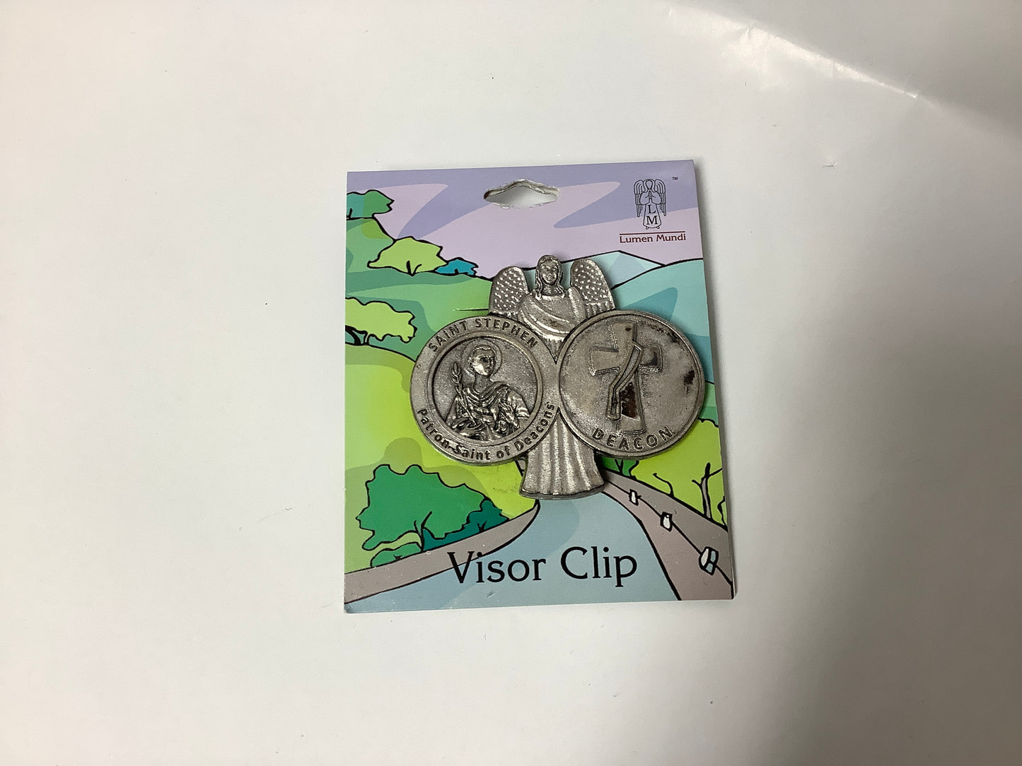 St. Stephen/Deacon Visor Clip