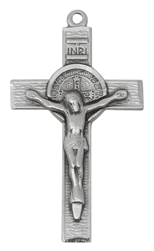 Pewter St. Benedict Crucifix