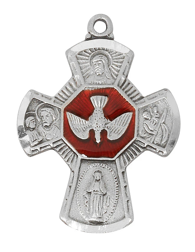Pewter 4-Way Medal