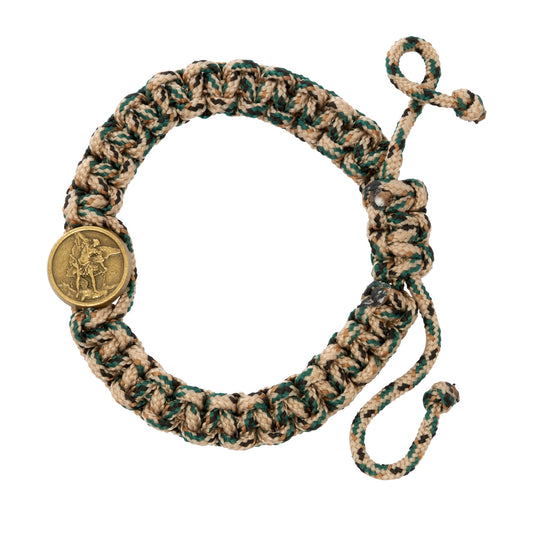 Army Paracord St. Michael Bracelet