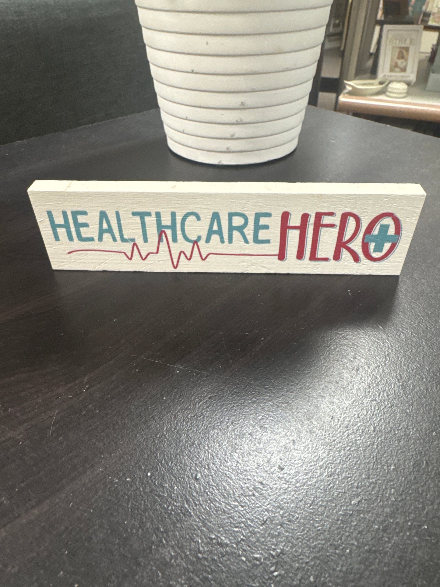 Healthcare Hero Desk Block