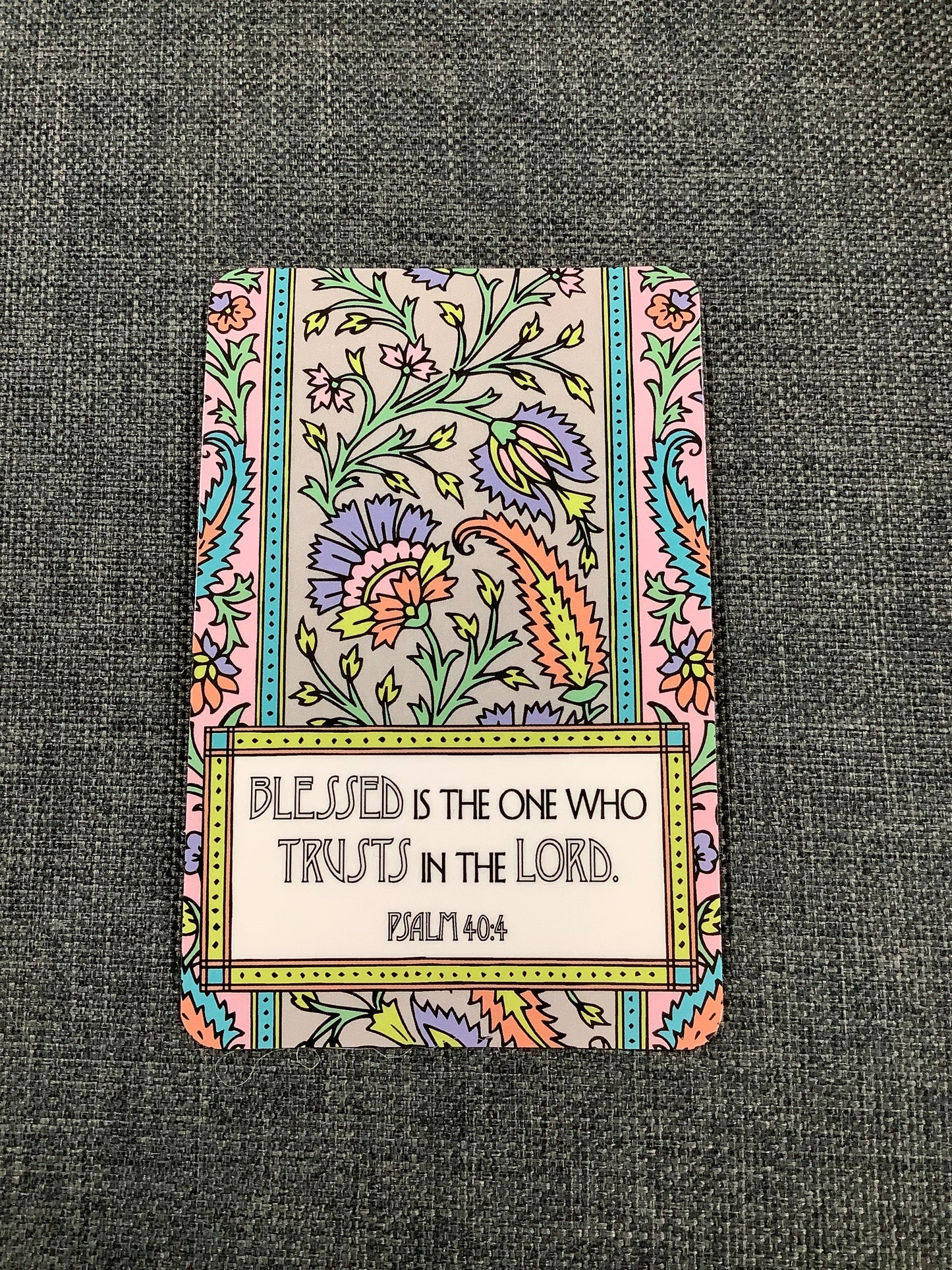 Psalm 40:4 Prayer Card