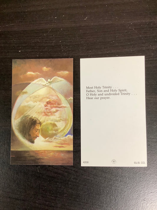 Trinity Paper Prayer Card